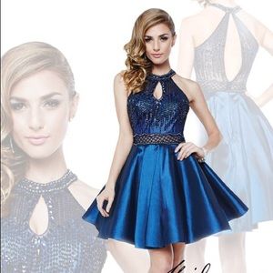 Keyhole Illusion Dress